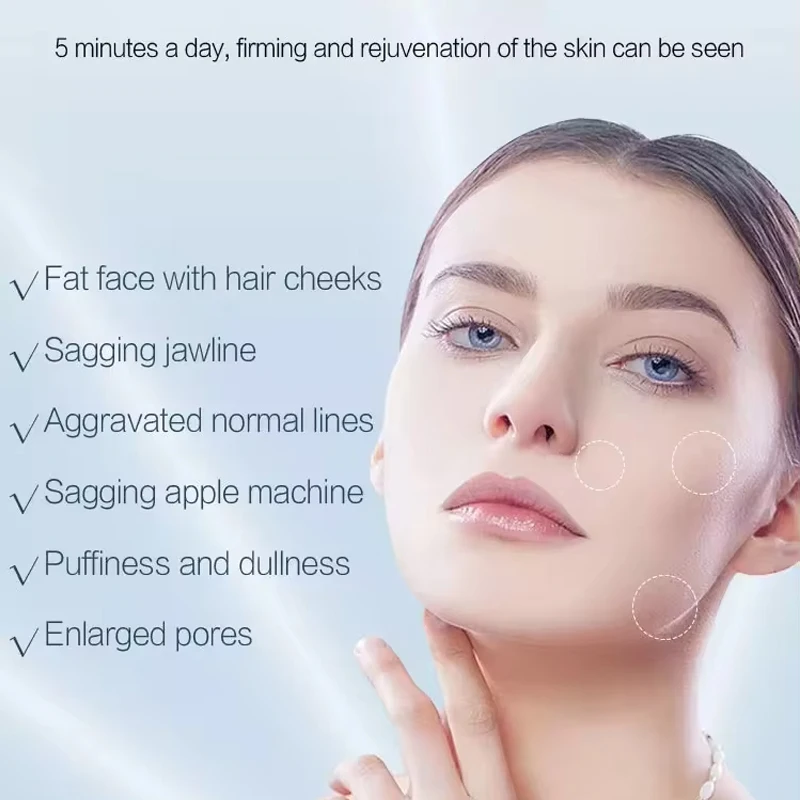 Microcurrent Massager Face Lift Apparaten Rood Licht Therapie Huidverzorgingstool Huid Aanscherping Rimpel Verwijderaar Gezicht Massageapparaat