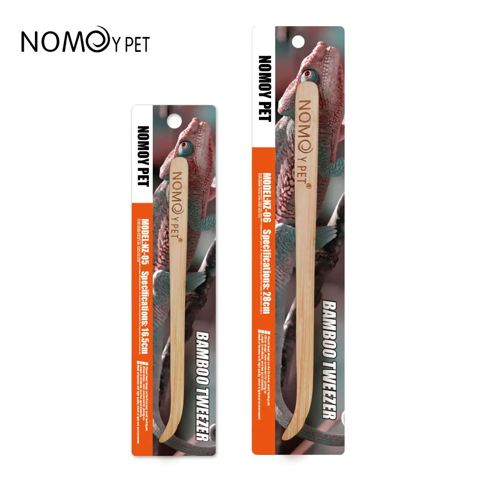 16.8/28cm Reptile Bamboo Feeding Tweezers Smooth Round Tip Feeding Tongs for Leopard Gecko Lizard Snake Amphibians Terrarium - view 6