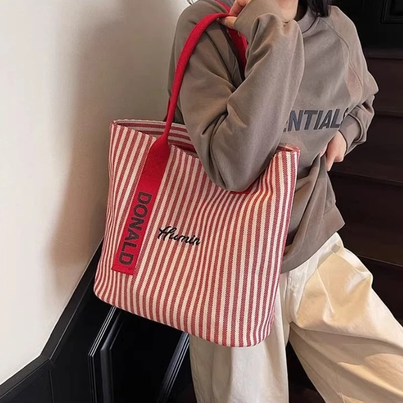 Stripe Canvas Tote Bag Large C - огляд і ціна Women'S Reebok Bags