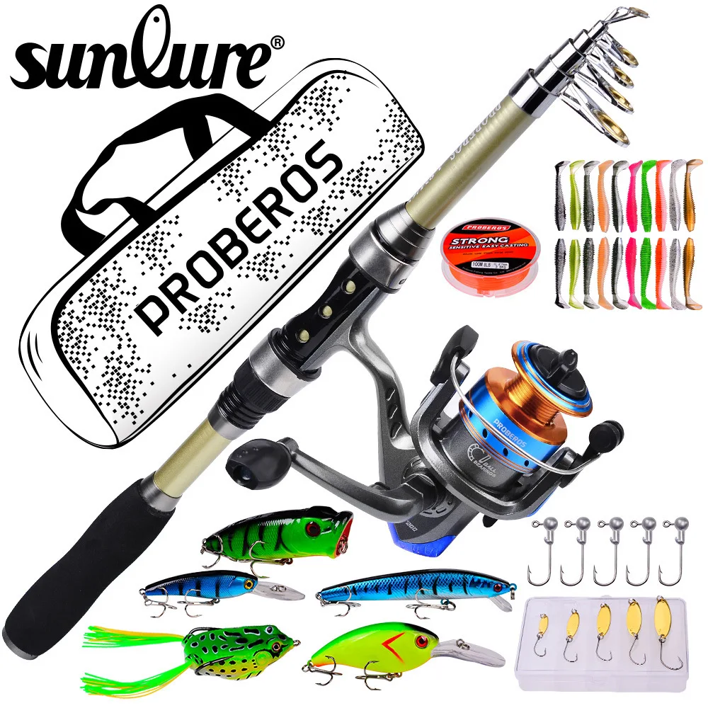 Sea Beach Boat Raft Distance Long Cast Surf Casting Fiberglass Glass Fiber Combo Kit Set Fishing Rod Pole Spinning Baitcasting