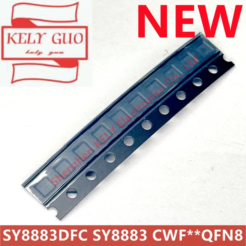 (5-10PCS) 100% NEW SY8883DFC SY8883 Marking CWF*** QFN8 pin Buck DCDC power converter chip