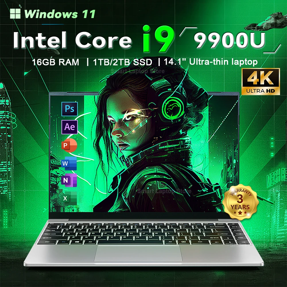 yZ[z2025N 14.1C` |[^u Windows 11 m[gp\R Intel Core i9 9900U Rs[^[ 4K HDXN[ 16GB RAM 1TB/2TB SSD Q[~Om[gp\R m[gPC