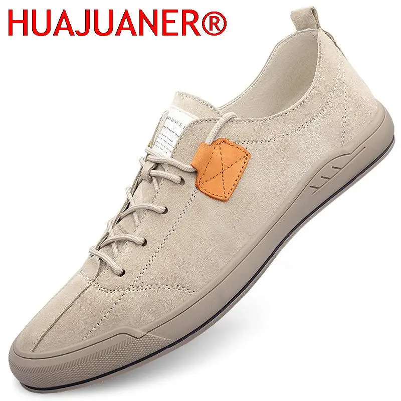 

Men Shoes Spring Autumn Casual Outdoor Flats Men Handmade Lace Up Black Shoes for Men Cow Suede Leather Spring Autumn Men Shoes