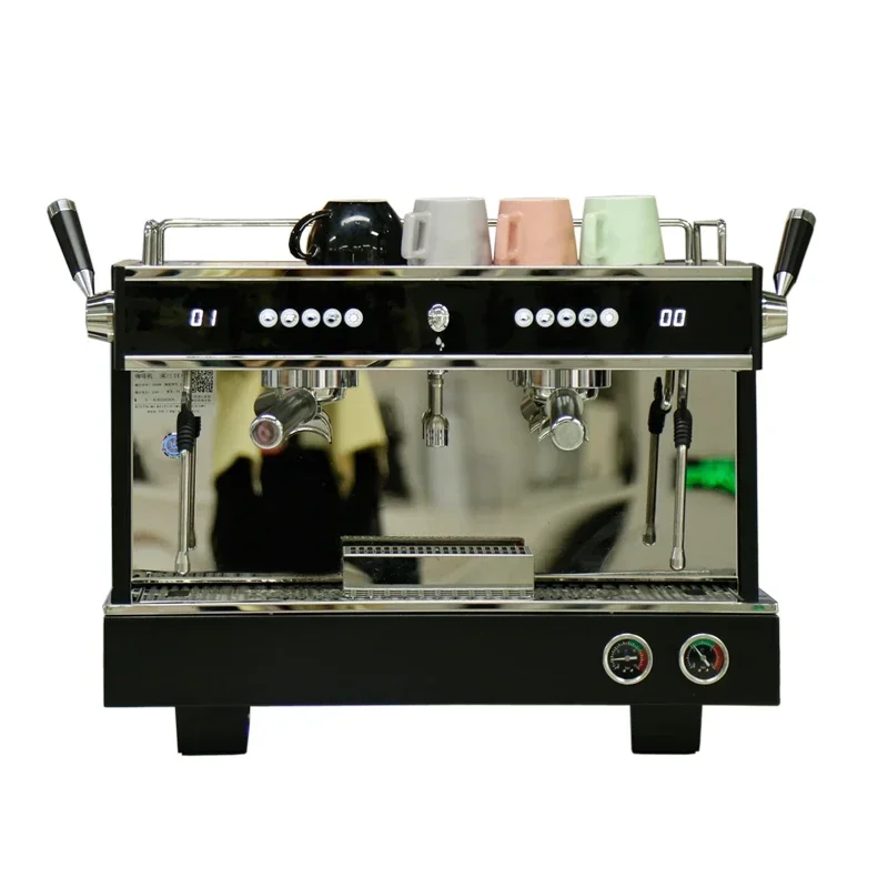 Professional Commercial Semi Automatic Coffee Machine Double Groups Espresso Machine