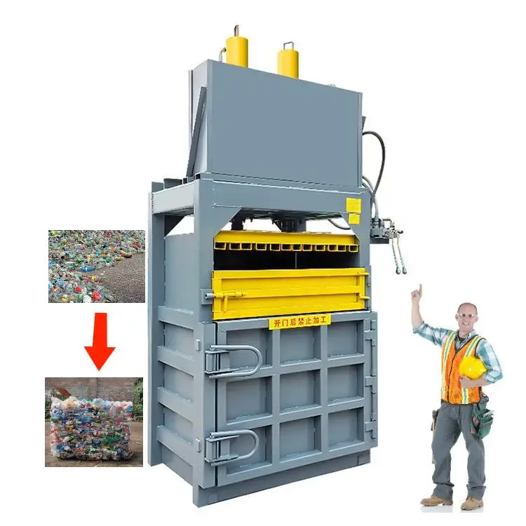 

Vertical Waste Scrap Plastic Compressor Hydraulic Baling Press Machine 50t/100t Baler Machine