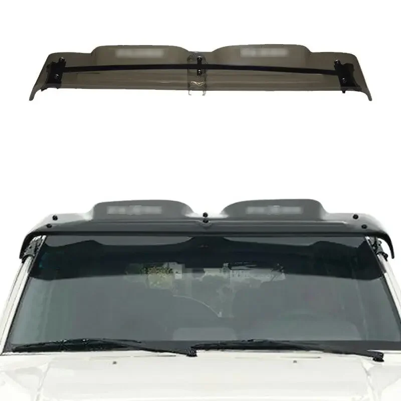 

Fit For Mitsubishi Pajero V31/32/33 W/ Pajero High quality Sunshade Bumper Hood Protector Guard Trim car acesssories