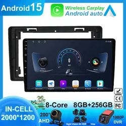 Car Radio for Citroen C2 C3 2001-2010 Android Multimedia Player GPS Navigation Carplay LED Touch Screen Auto Stereo Wireless
