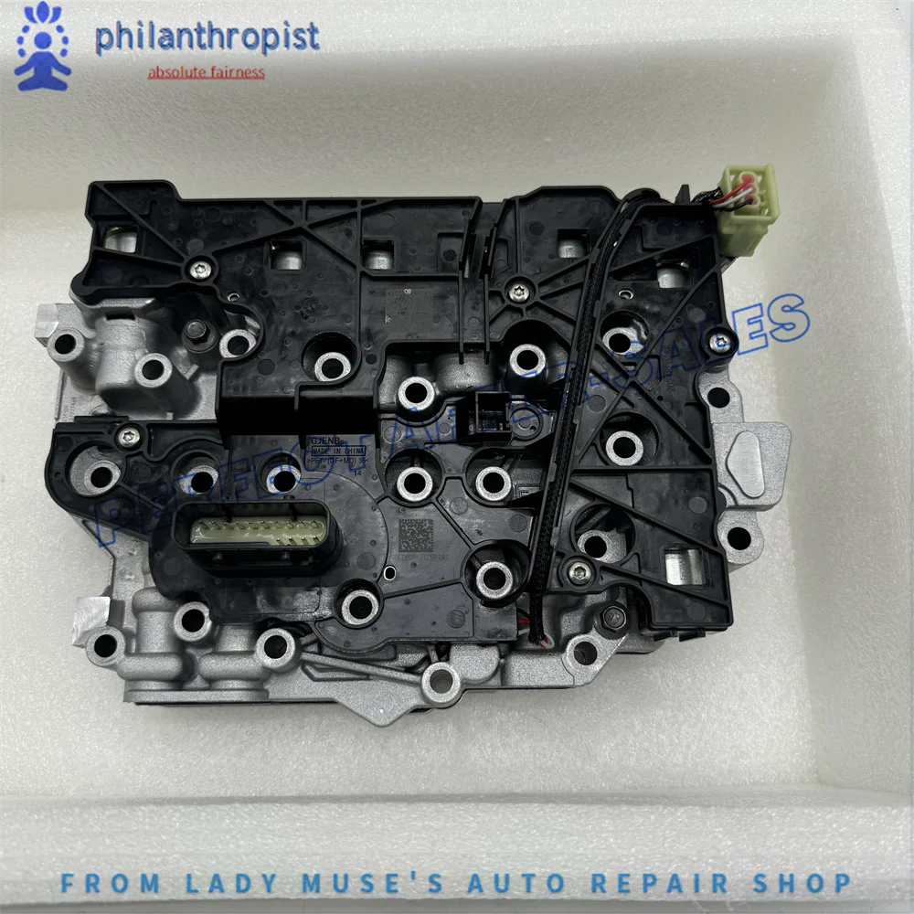 New 6F35 Transmission Valve Body With solenoids and Wiring Plate For Ford Edge Taurus Escape Explorer Fusion Transit Connect