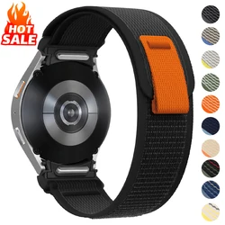 Trail loop for Samsung Galaxy watch 7 6 5 4 FE 44mm 40mm Band/5 Pro 45mm Nylon correa bracelet watch6 classic 47mm 43mm Strap