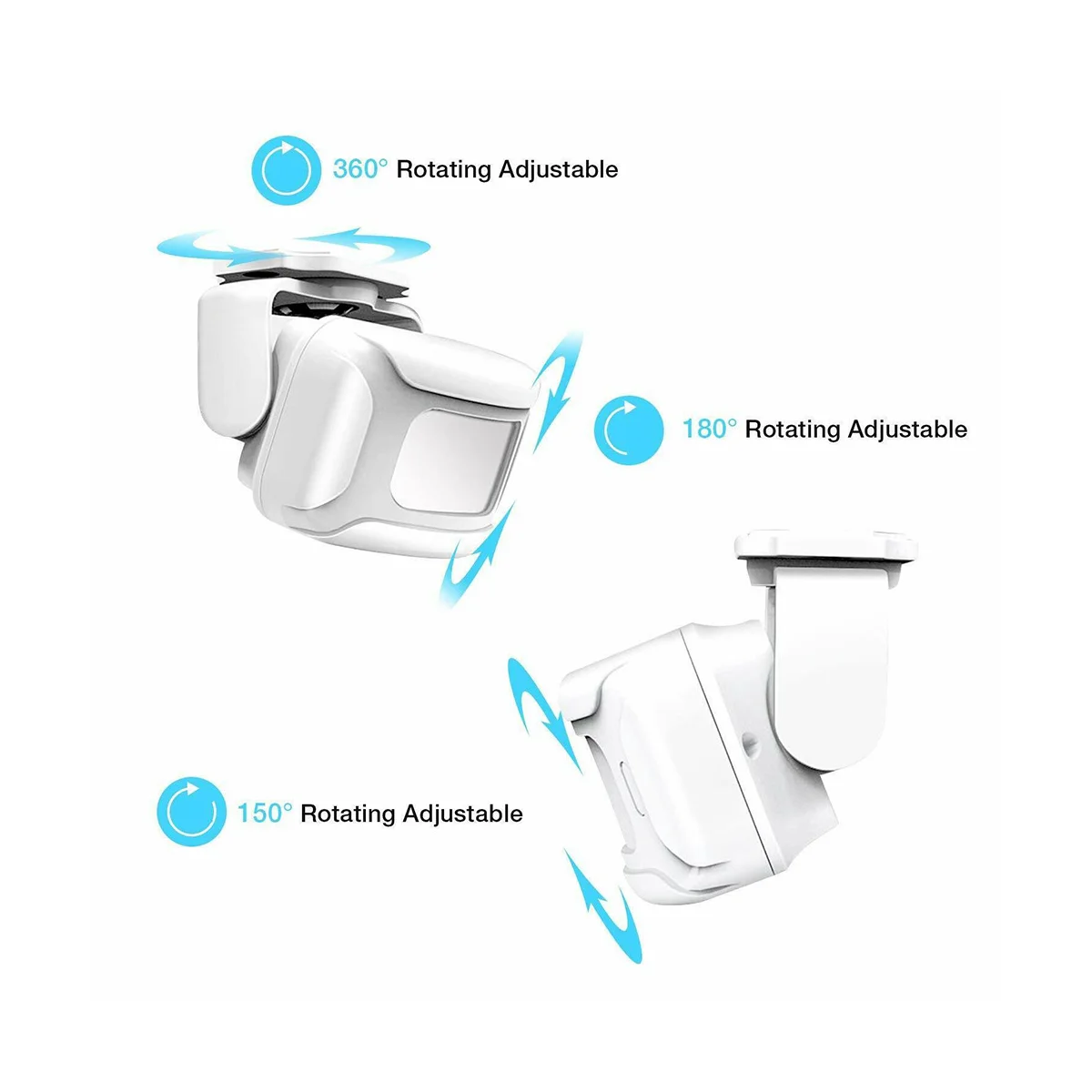 Wireless Home Security Infrared PIR Motion Sensor Detector Alarm Bell Entry Alert System Shop Store Welcome Chime-A