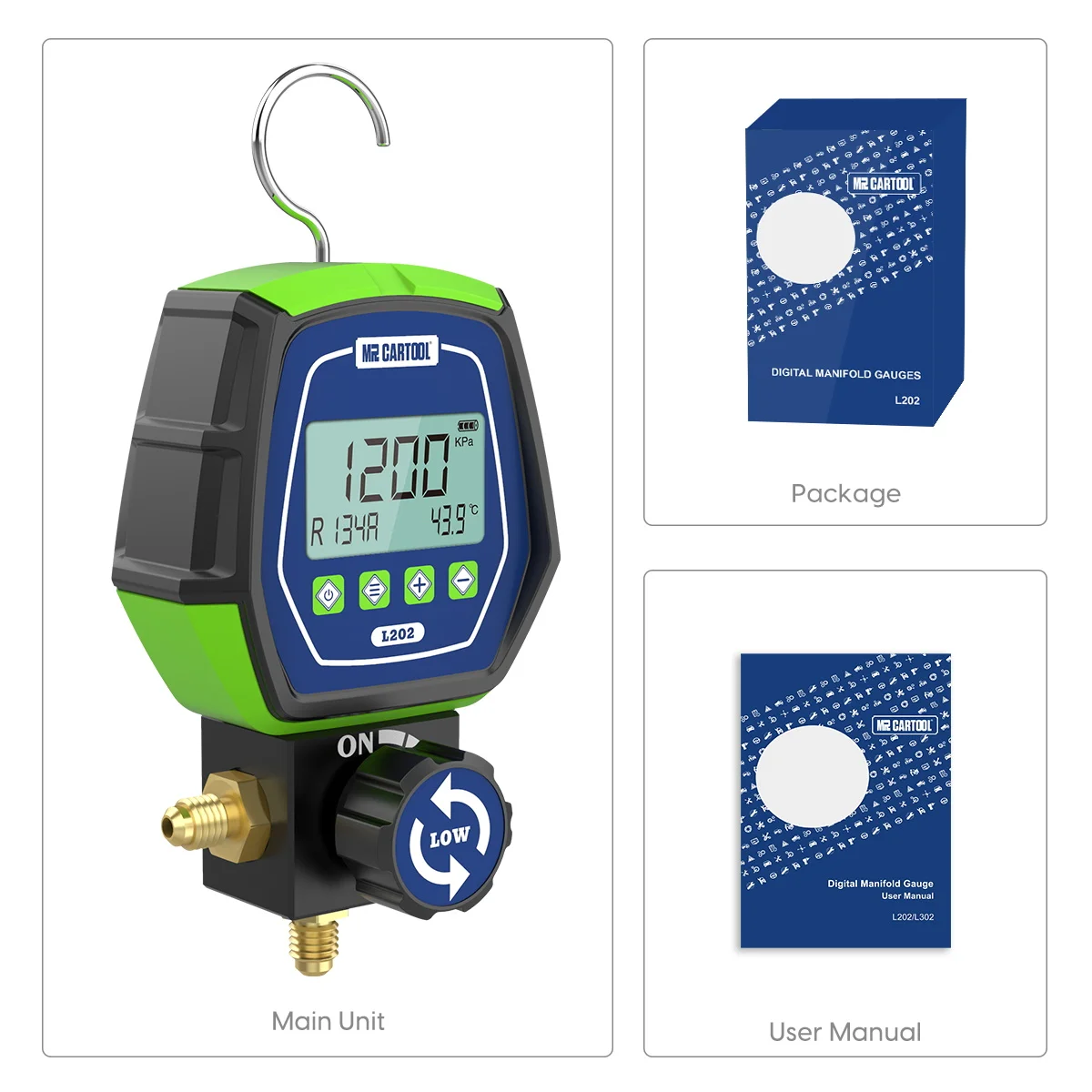 : Outil de détection de réfrigérant