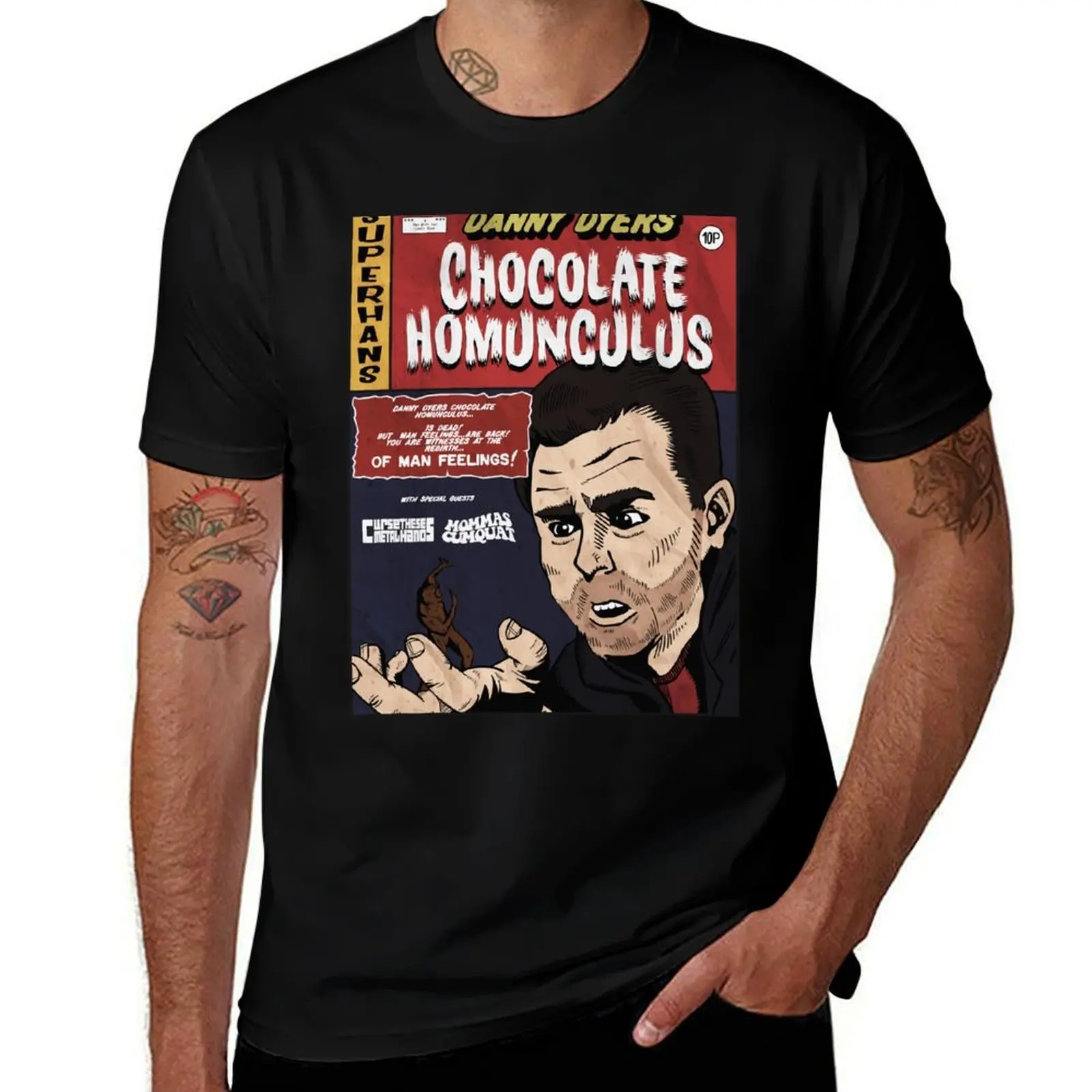 Danny Dyers Chocolate Homunculus T-Shirt Breathable Lightweight Summer Top