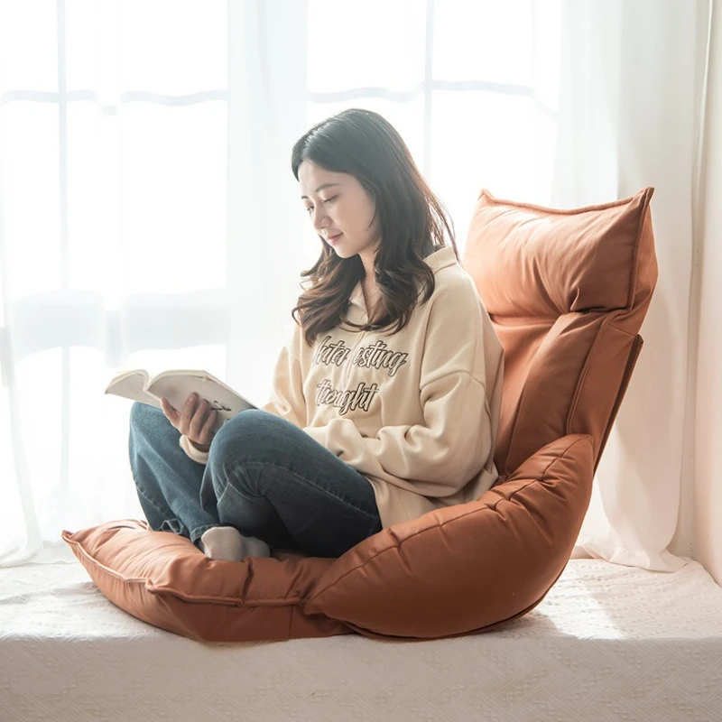 Folding Lazy Sofa Chairs Adjustable Tatami Reading Chair Home Backrest Sofa for Balcony Window Relaxation Modern Furniture - Image 5