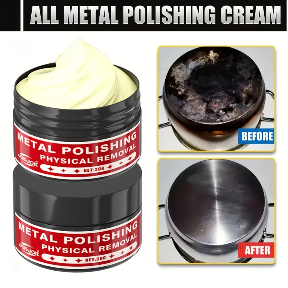 JOKJOK Сверхмощный полировальный воск для металла — универсальная паста для ремонта и обслуживания металлов, многоцелевой полировщик для меди, латуни, Al