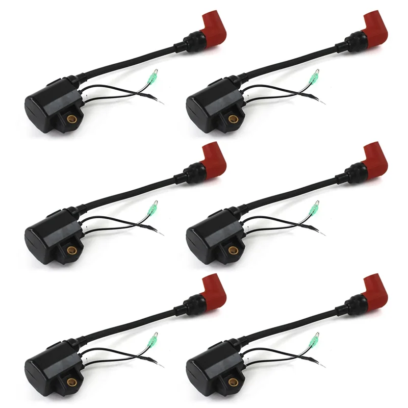 غير عادية 6 قطعة ملف الإشعال الخارجي ل 100HP 115HP 130HP 140HP 150HP 175HP المحرك 6R3-85570-01-00 6R3-85570-01-00 #4