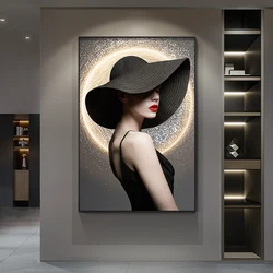 Modern Art Figures LED Wall Lamp For Corridor Living Room Background Lustre Indoor Home Decoration Hanging Lighting Mural Lights