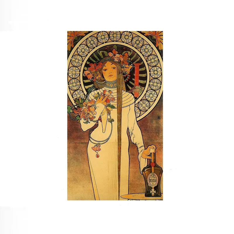 Alphonse Mucha, Print Art Canvas Poster, For Living Room Decor, Home Wall Picture