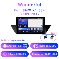 Wonderful For BMW X1 E84 2009-2012 10.2inch Android10 5G wifi DSP Car stereo Radio Multimedia Video Player GPS Navigation