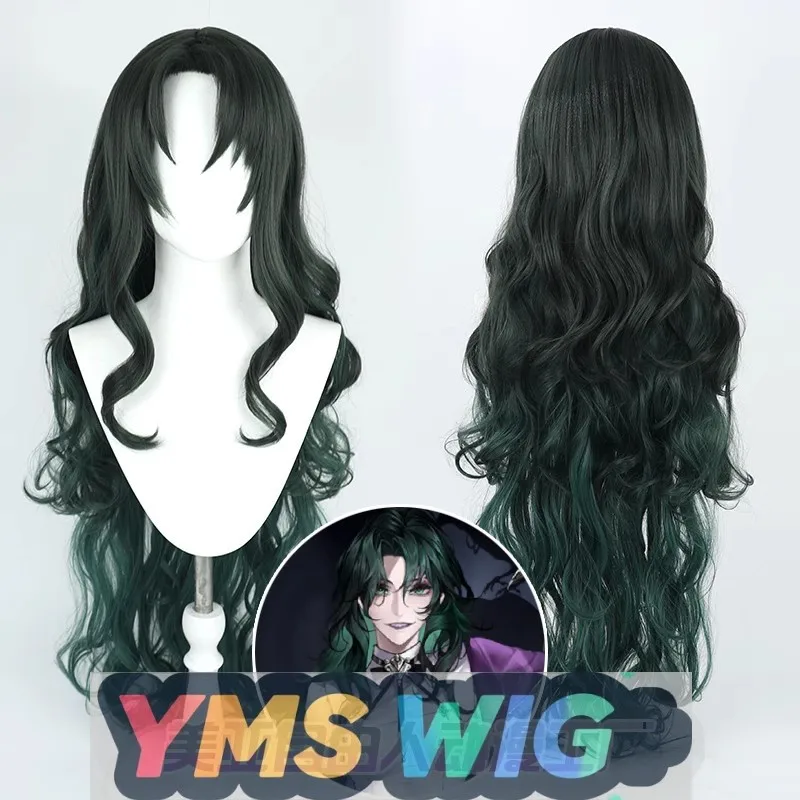 

[YMS WIG] Lost Forever Raven Cos парик с имитацией кожи головы, длинные вьющиеся волосы, постепенное изменение ворона
