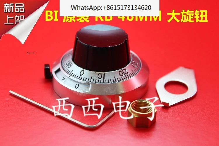 

3590S potentiometer 46MM BI precision scale knob multi turn locking BI original imported RB 7286