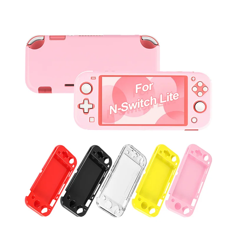مناسبة لجهاز نينتندو سويتش لايت حافظة كريستال صلبة شاملة حافظة واقية سويتش لايت ملونة للكمبيوتر الشخصي