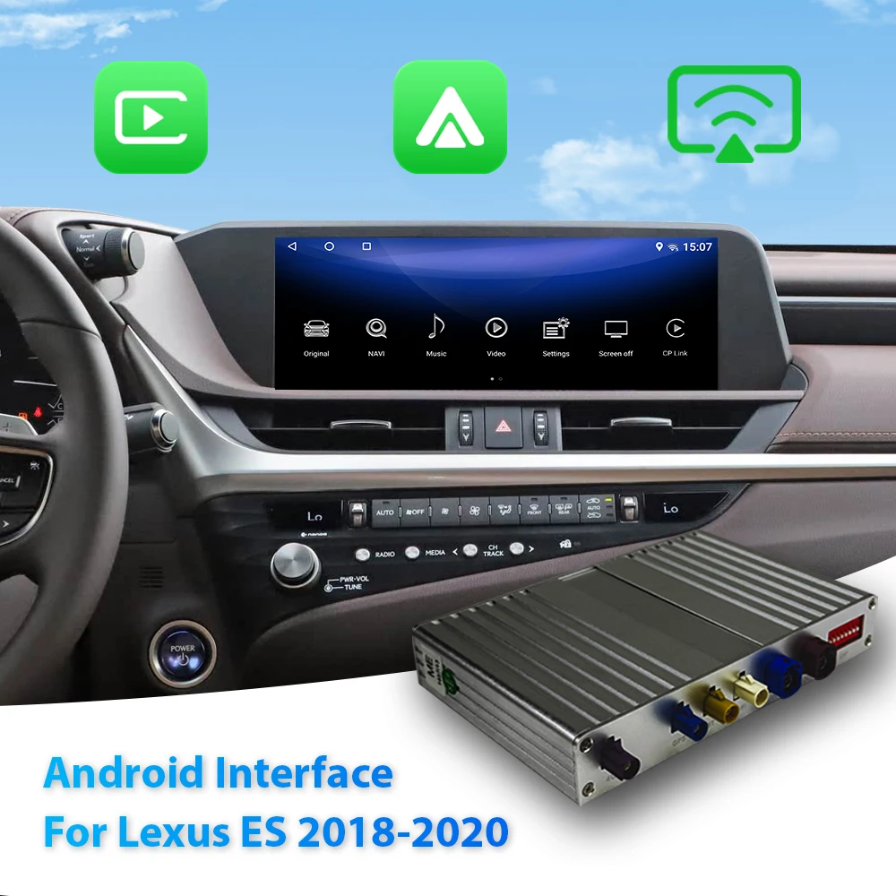 NewFor Lexus ES 2018-2020 Android Interface Module with Wireless Android Auto & CarPlay Qualcomm Binarytek
