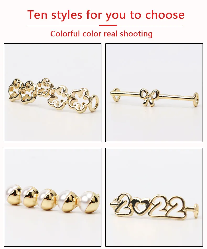 1 Pc Rhinestone Pearl Shoelace Decor Clips, Shiny Decorative Buckle Charms, DIY Shoe Accessories for Women Girls Sneakers