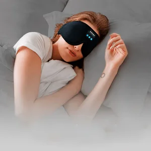Sleep Headphones, 3D Bluetooth Wireless Music Sleep Mask with Ultra-Thin Stereo Speakers, Sleeping Eye Mask for Side Sleepers