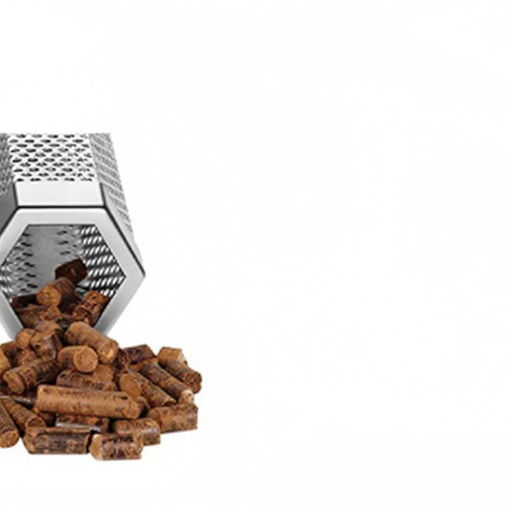 Portable Stainless Steel Bbq Smoker Tube For Outdoor Grill Cooking Mesh Wood Pellet Box Durable Meat