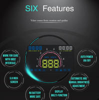 For Chevrolet Cobalt Equinox Malibu Camaro Silverado Cruze Lacetti TRAVERSE Car OBD2 HUD Head Up Display Windscreen Projector