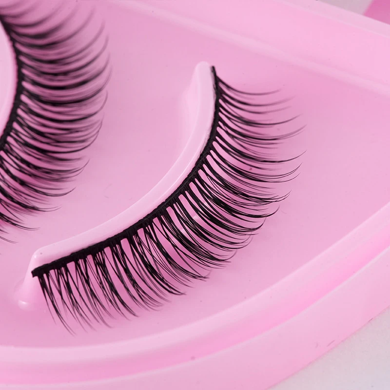 False Eyelashes Reusable Self-adhesive Lashes Glue-free Full Strip Eyelash Extension Professional Makeup Beauty Tools