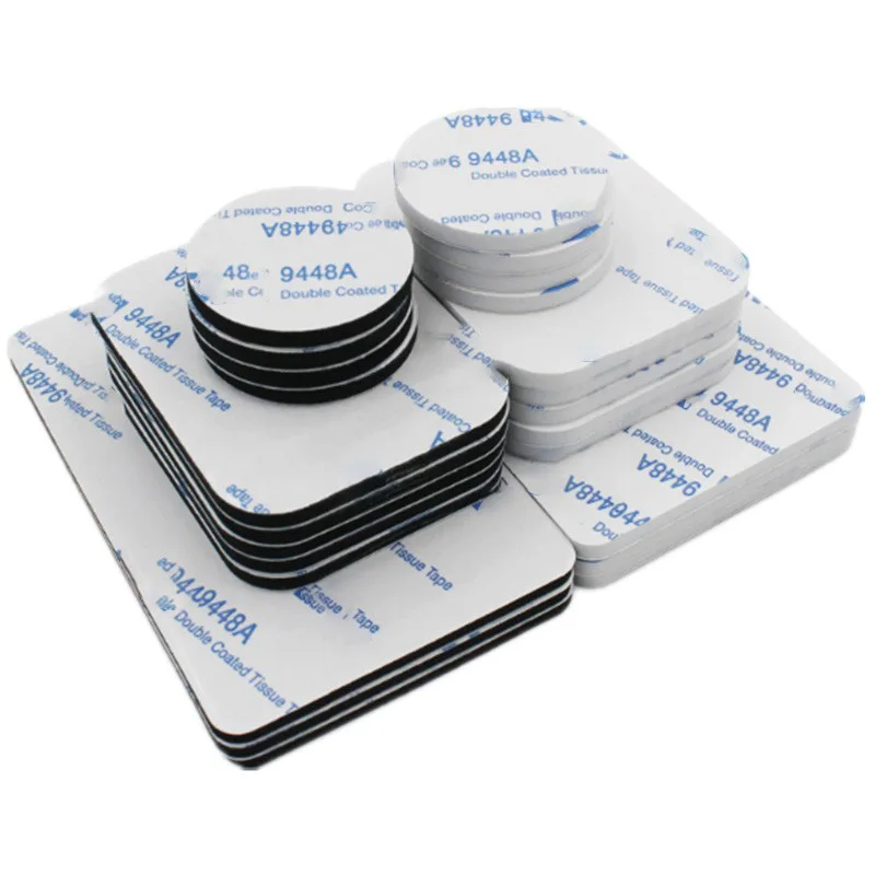 50 قطعة رغوة قوية للغاية VHB Ddouble الوجهين الشريط سيارة إسفنجة تزيين لاصقة جدار ثابت عالية اللزوجة لاصق مزدوج ملصق