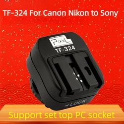 Pixel  Flash Hot Boot Converter  TF-324 adapter suitable  for Sony HLV F58AM F42AM F56AM F36AM Minolta 3600 5600HS