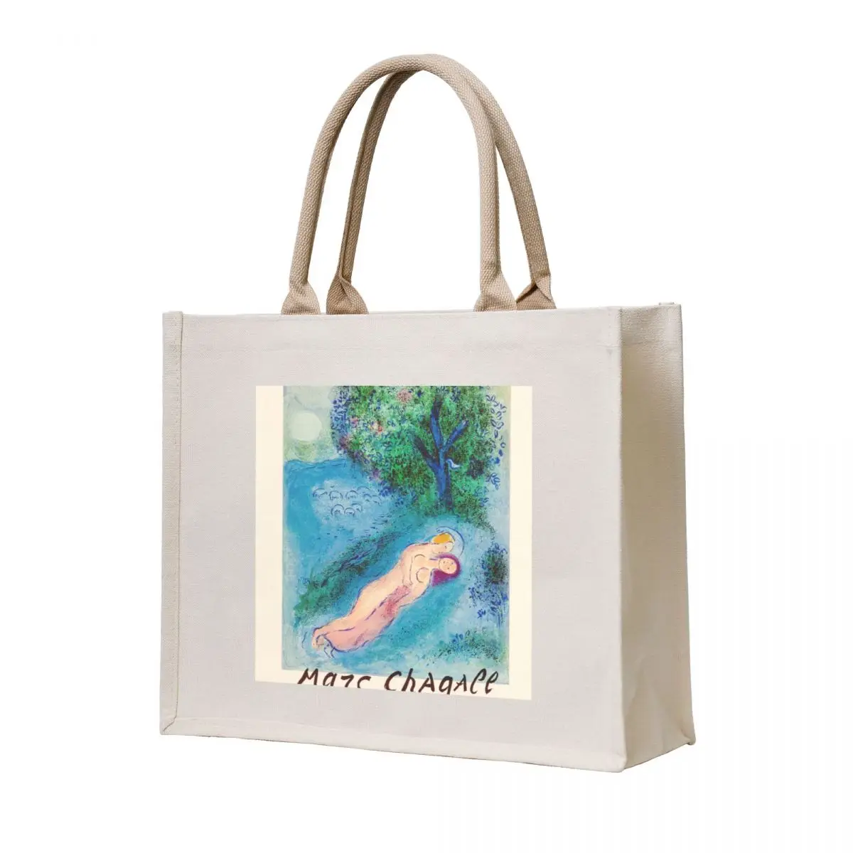 

Marc Chagall - Exhibition poster Japon 1987 Tote Bag large size bags shopper bag women canvas Canvas Women's shopper