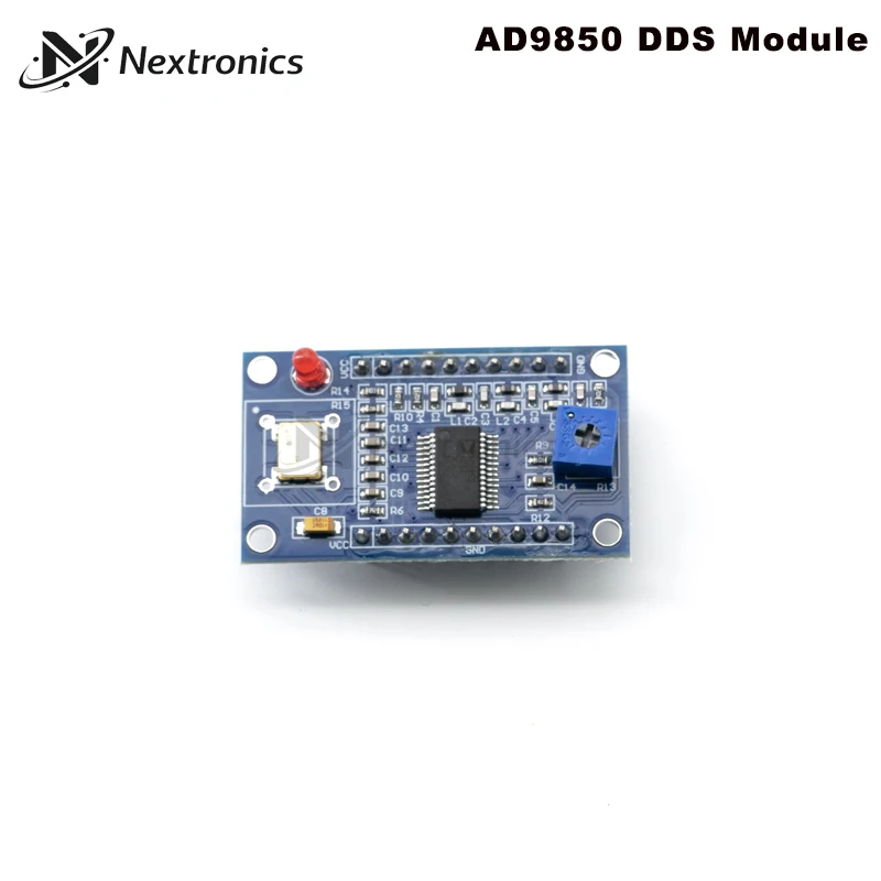 1/3PCS AD9850 DDS Signal Generator Module Development Board 0-40MHz 2 Sine Wave and 2 Square Wave Outputs