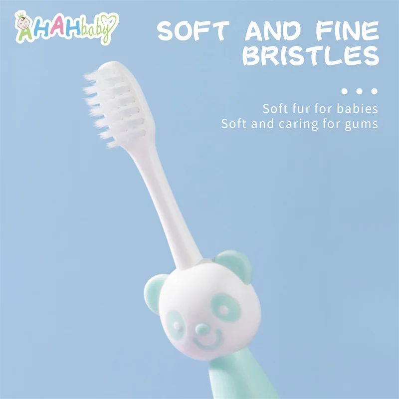 Baby Toothbrush Children Soft Bristles Toothbrush Baby Teeth Care for 1-12Y Oral Cleaning Brush Children\'s Anti-slip Handle Cute