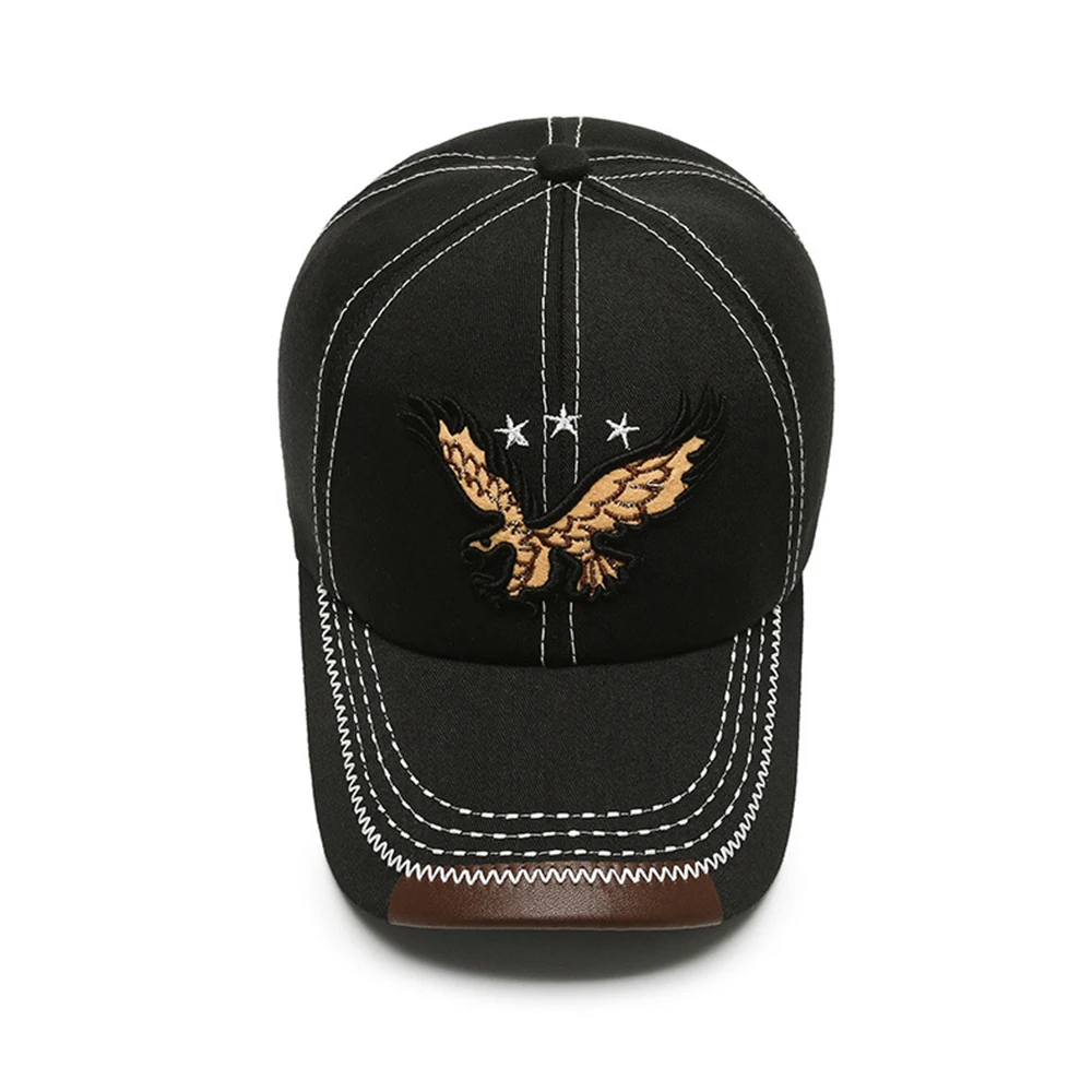 Embroidery Eagle Pattern Men's Cotton Baseball Caps Adult Caps Men Women Outdoor Sports Caps Casual Sun Hats Women Baseball Cap