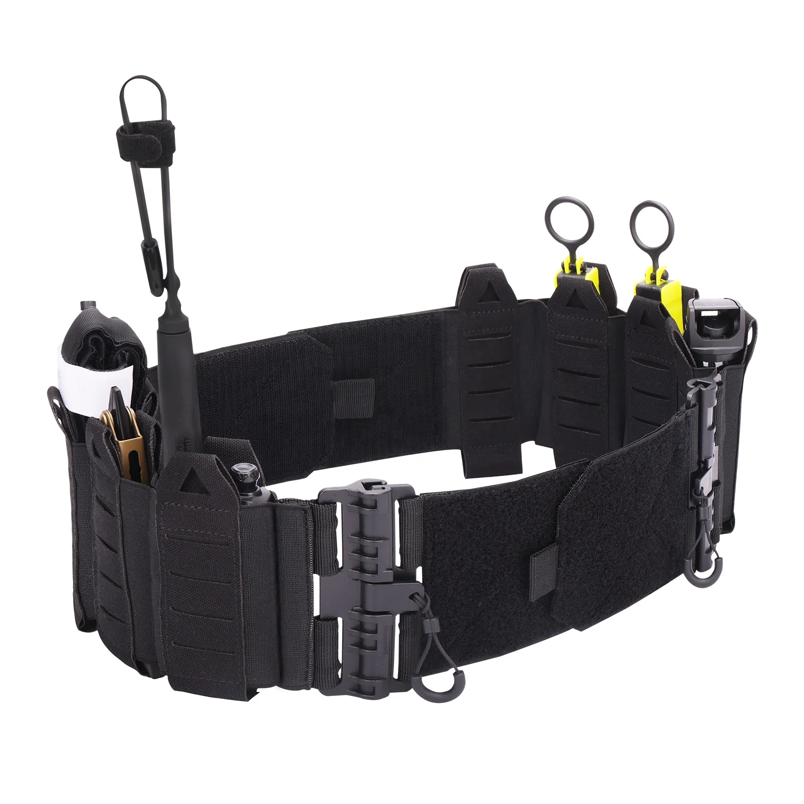 TLF مصنع Yakeda Chaleco Tactico سترة تدريب أسود 1000D أكسفورد 6094 لوحة الناقل سترة التكتيكية للرجال