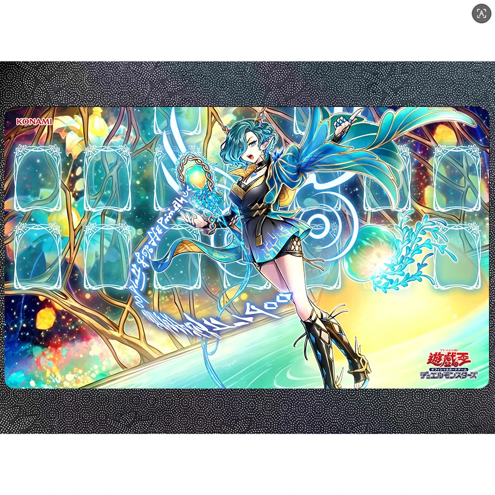 Yu-Gi-Oh Playmat Elfnote Tinia Card Pad Custom YGO Mat KMC TCG YuGiOh Mat-180