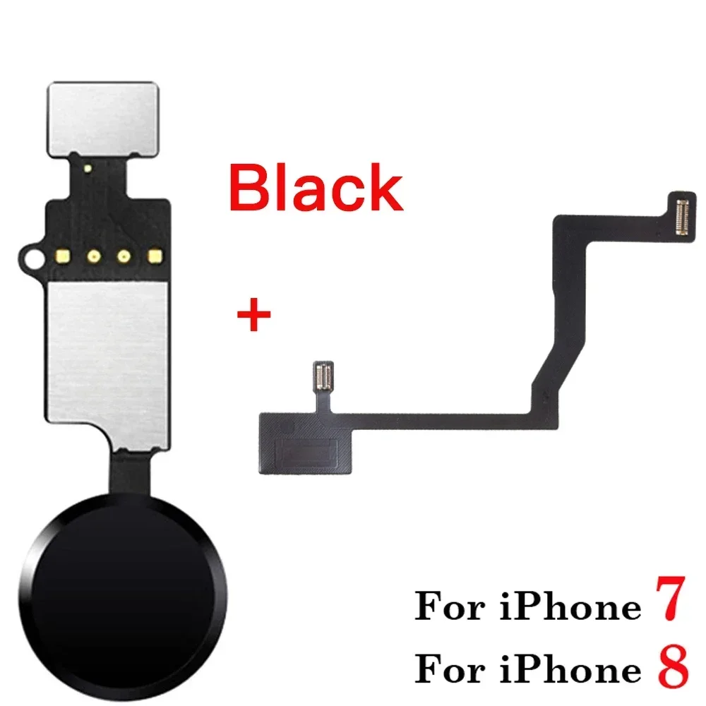 Home Butoon and Home Touch ID Return Fingerprint Button Motherboard Connection Connector Flex Cable  for IPhone 6 6S 7 8 Plus