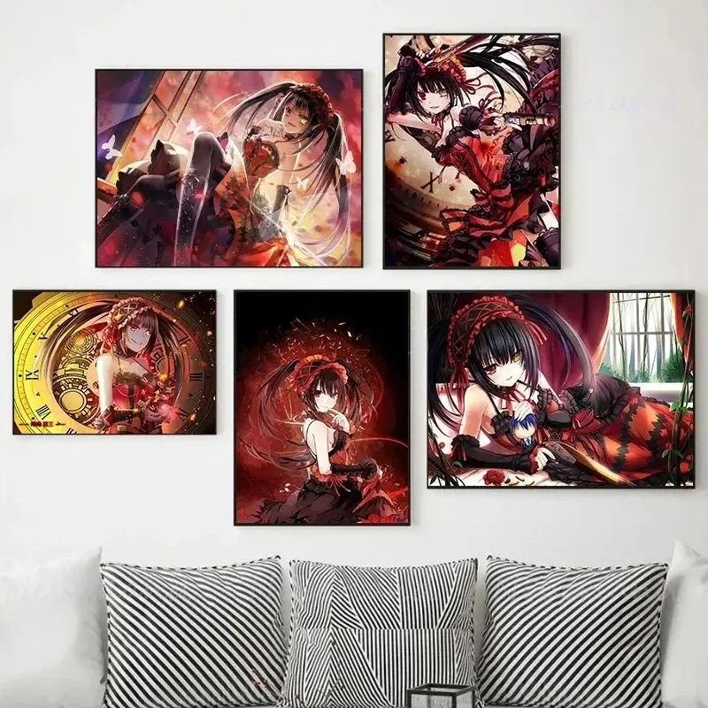 Canvas Painting Posters and Prints Wall Art Japanese Anime D