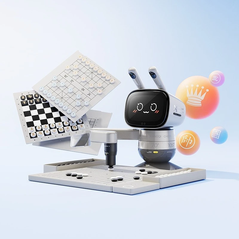 Four-in-one AI chess learning robot chess Go chess backgammon