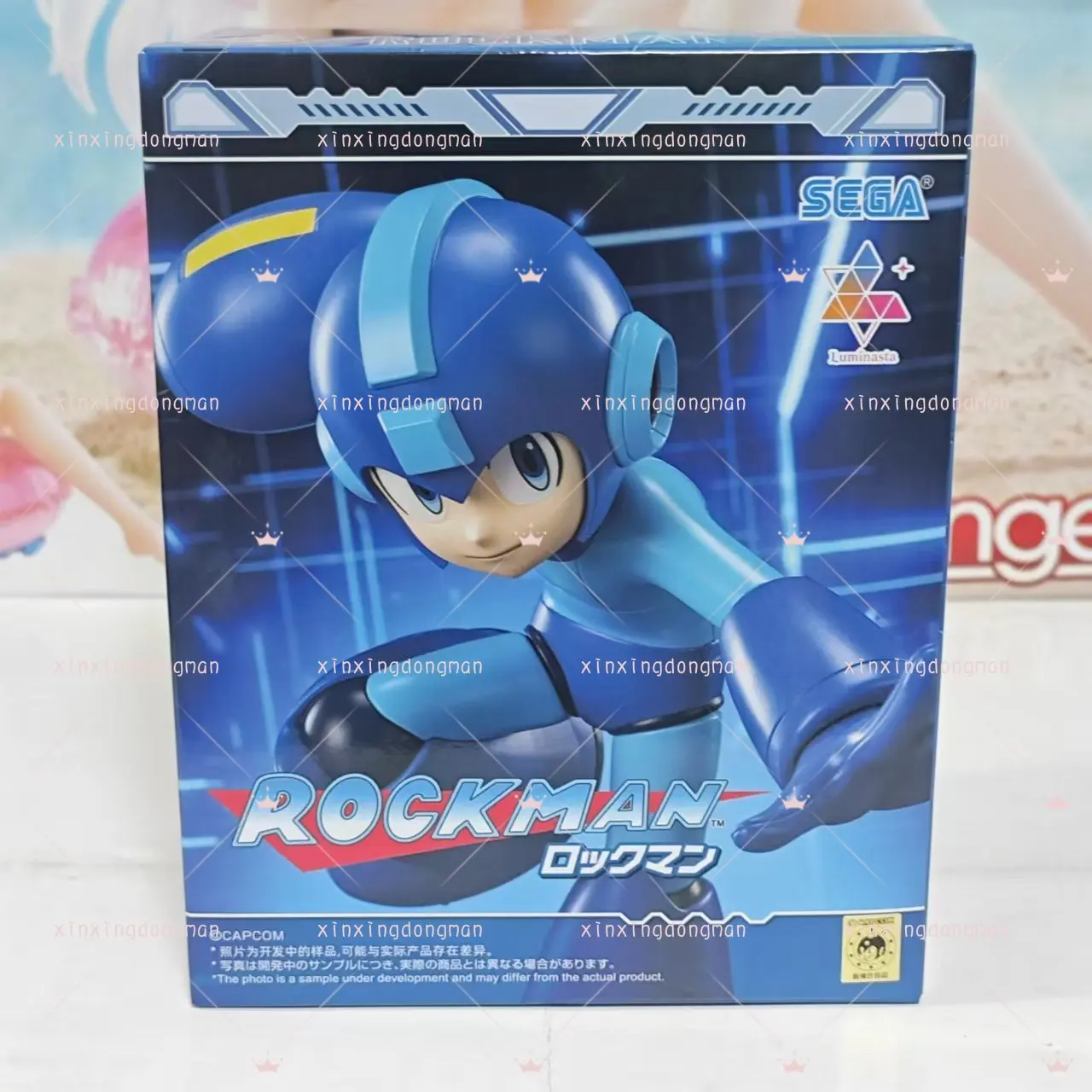 سيجا الأصلي أنيمي الشكل لومينستا ميجامان روكمان مجموعات عمل تمثال ألعاب من الكلوريد متعدد الفينيل نموذج دمية هدية
