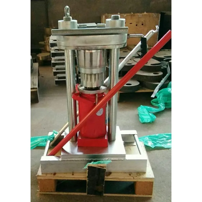 Manual Hydraulic Mini Cold Press Neem Coconut Oil Making Machine