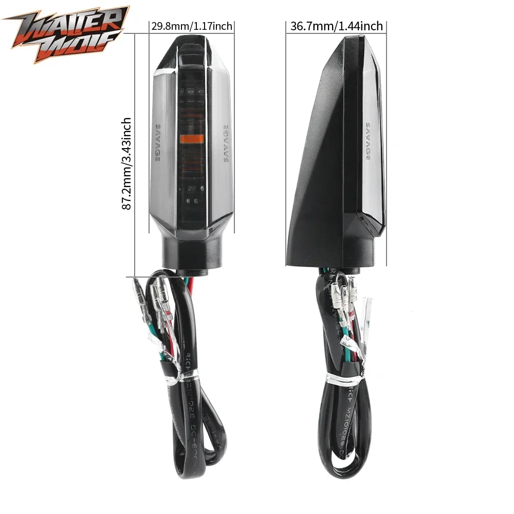 Turn Signal Light With Daytime Running Light For Honda CB500 F/X/R NC750X CB750 XL750 X-ADV 750 NT1100 CRF300L CRF450RL CRF1100L
