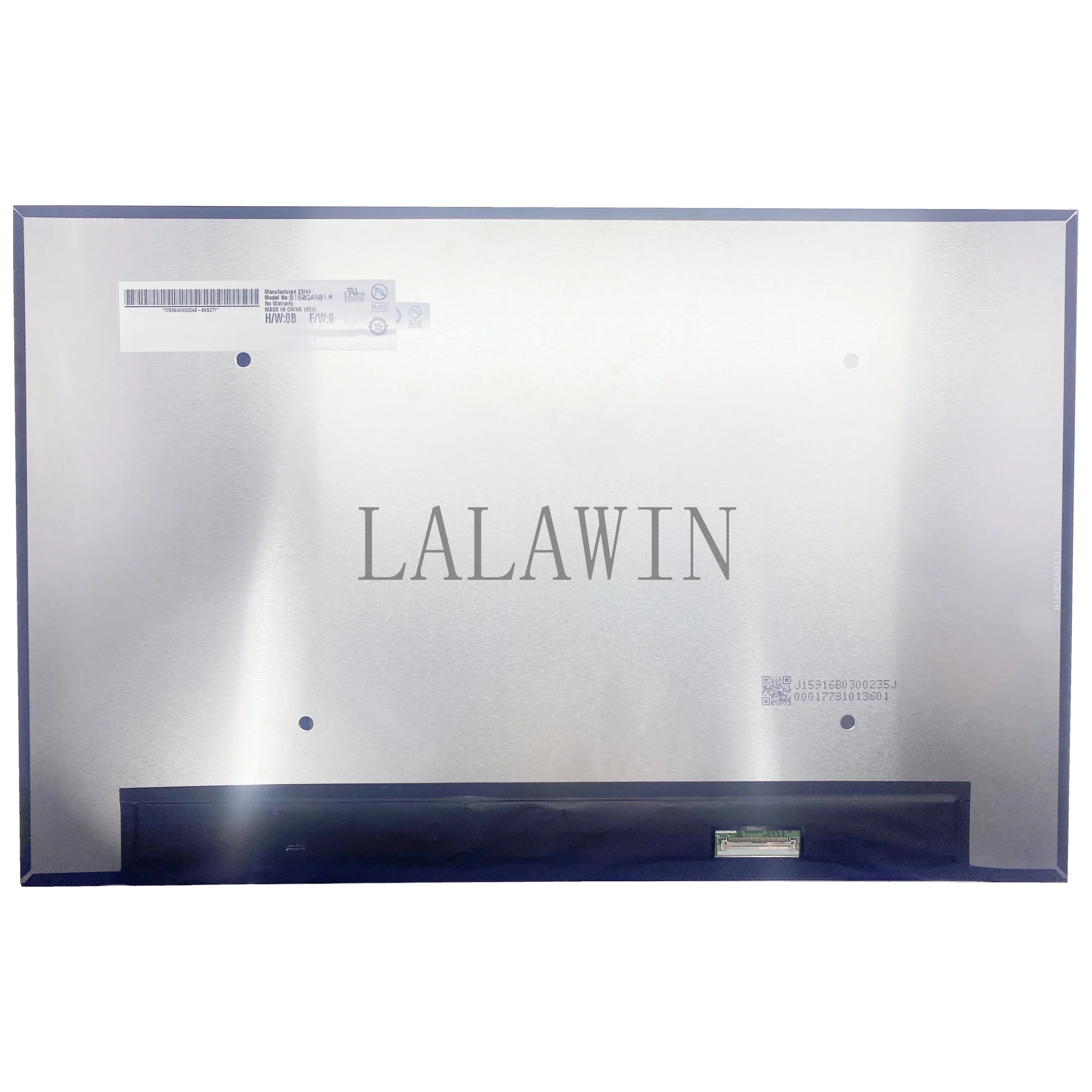 B160QAN01.H 3072X1920 16.0 بوصة 3K شاشة لاب توب LCD 40 دبوس
