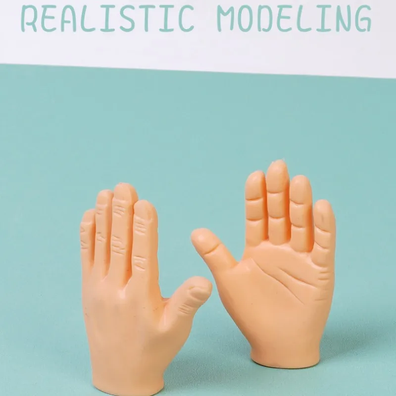 

Забавный массажный реквизит Tiktok для котенка, косплея, мини-модель, креативные милые крошечные руки, инструмент для кошек, перчатки на палец, подарок на Хэллоуин