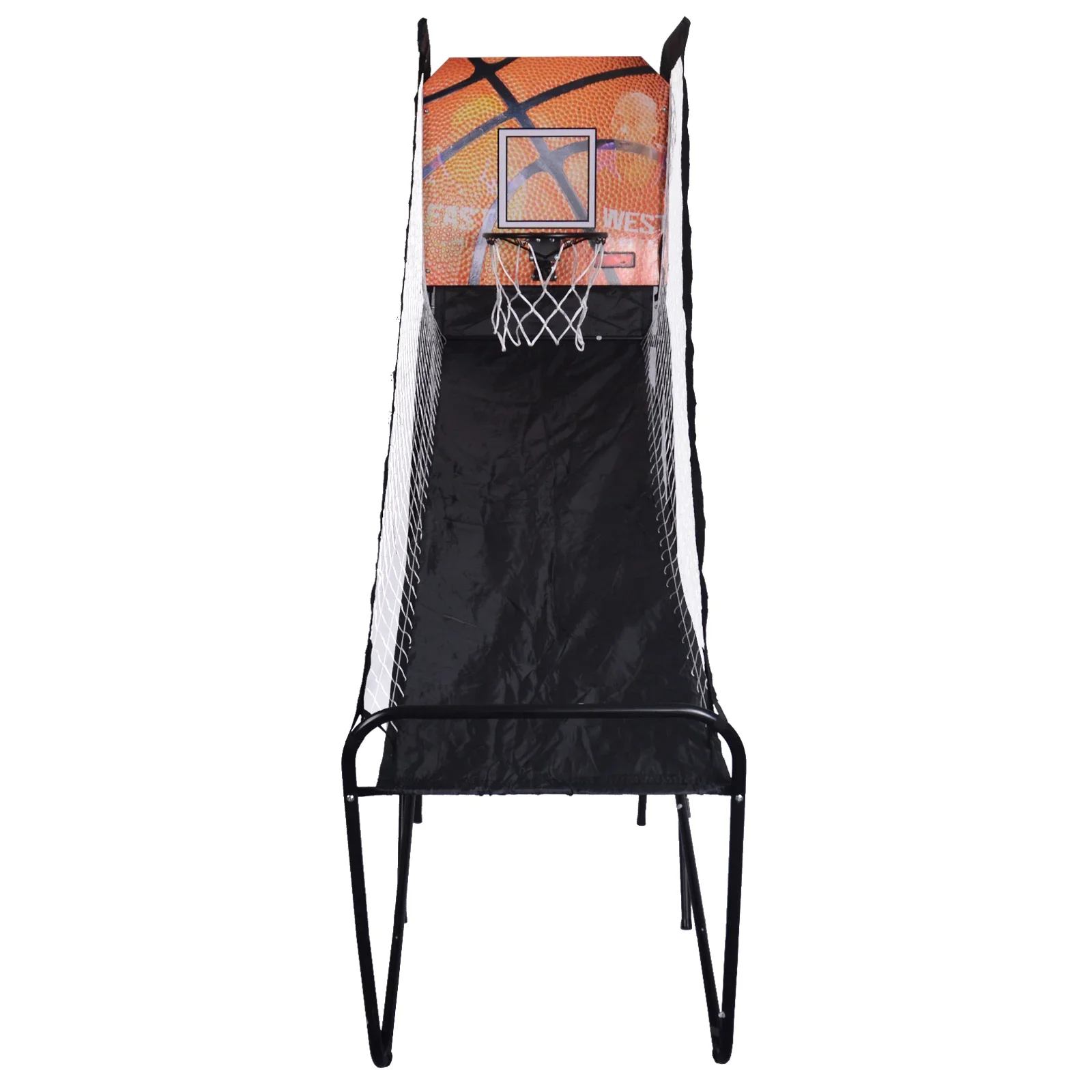 Single player shooting machine, adult indoor basketball stand, children's entertainment game activity basketball stand