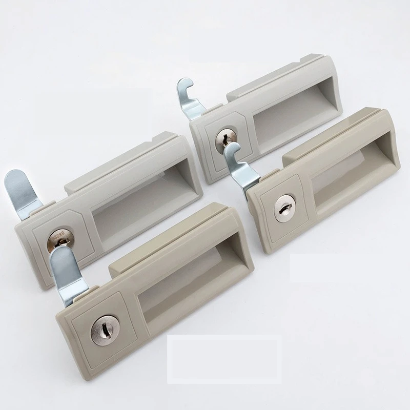 Iron sheet document cabinet door handle,  combination with lock handle, changing cabinet tongue lock core accessories