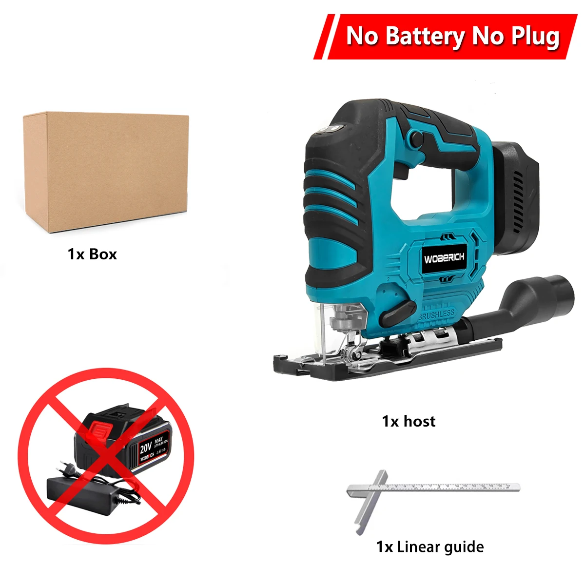 Variant: no battery no plug